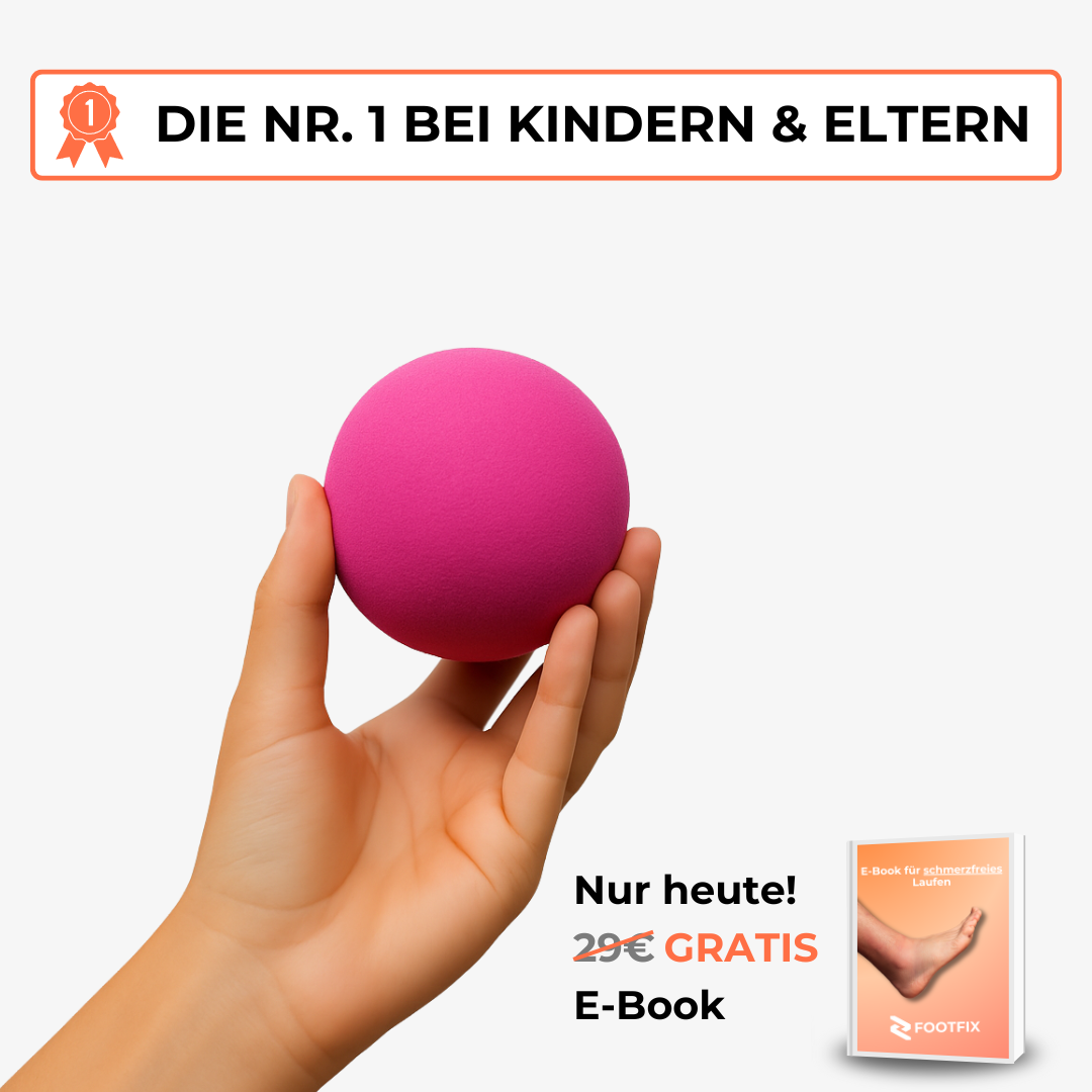 FootRoll™ - Trainingsball für heranwachsende Füße
