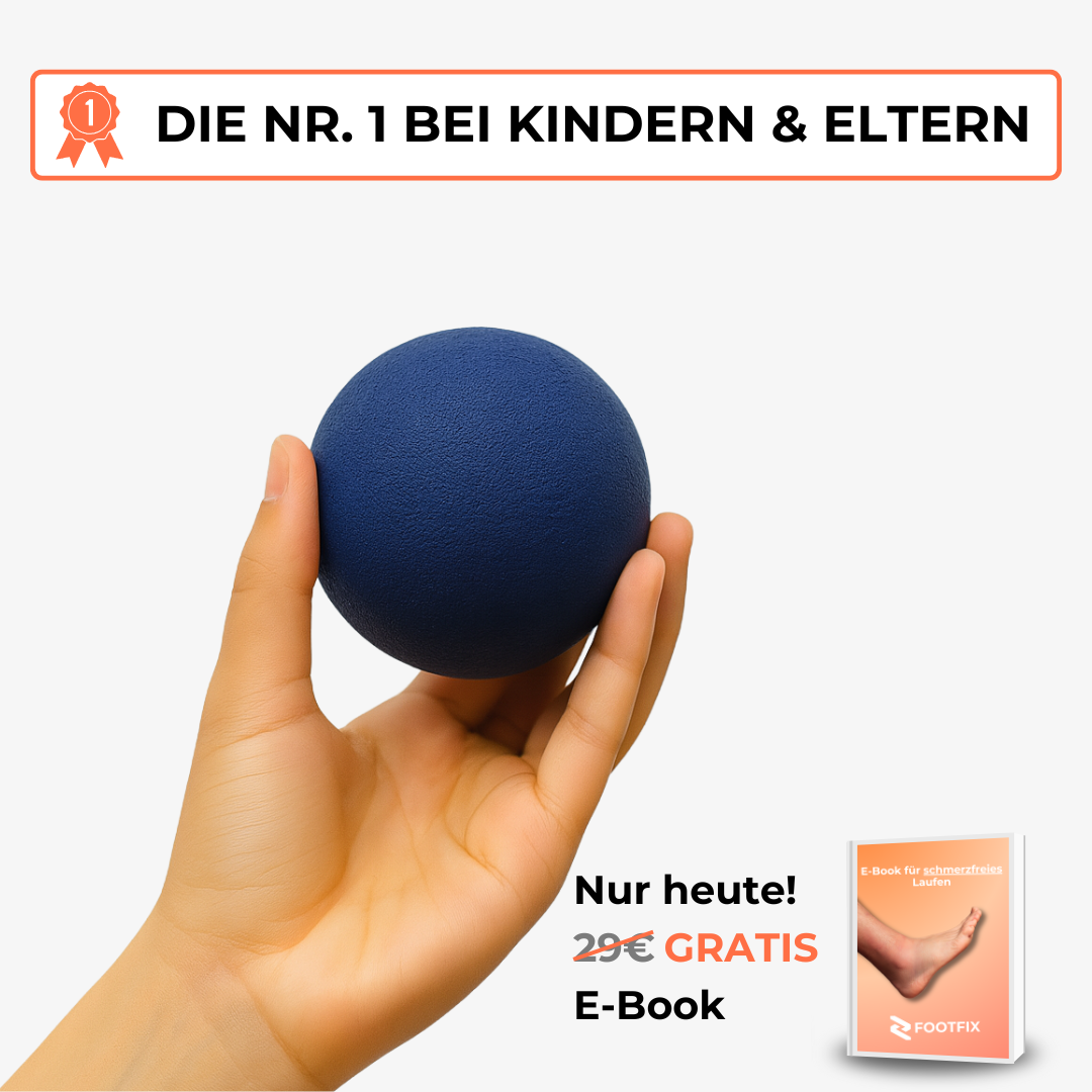 FootRoll™ - Trainingsball für heranwachsende Füße