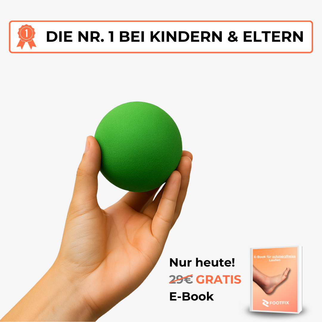 FootRoll™ - Trainingsball für heranwachsende Füße