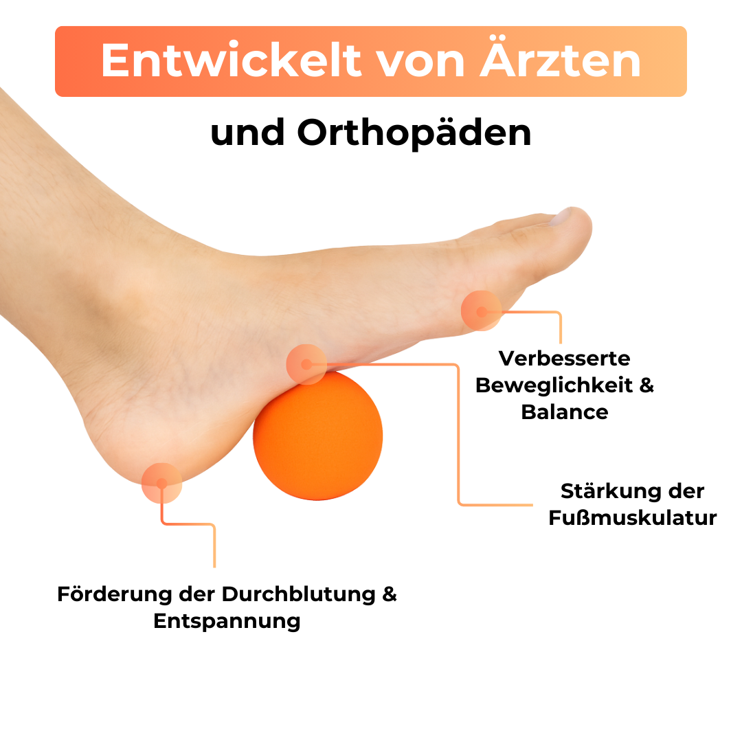 FootRoll™ - Trainingsball für heranwachsende Füße