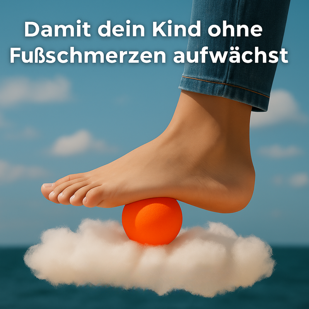 FootRoll™ - Trainingsball für heranwachsende Füße