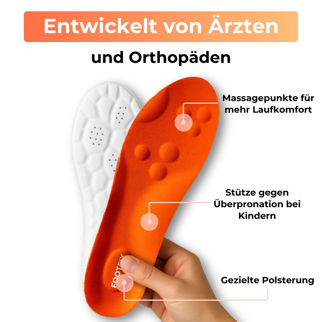 FootFix™ - Massage Schuhsohlen für Kinder
