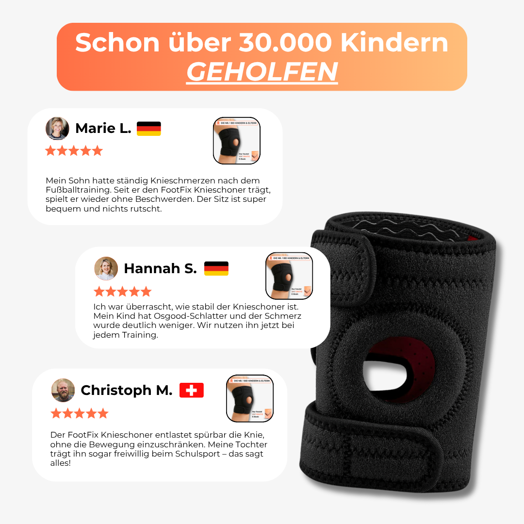 FootFix™ - Knieschoner für Kinder