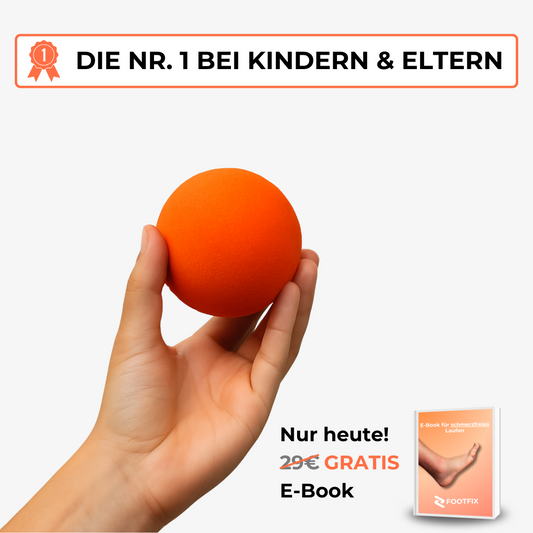 FootRoll™ - Trainingsball für heranwachsende Füße
