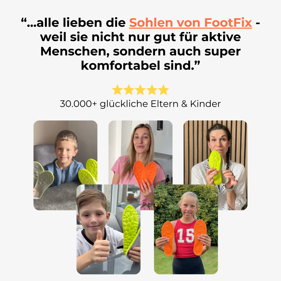 FootFix™ - Massage Schuhsohlen für Erwachsene