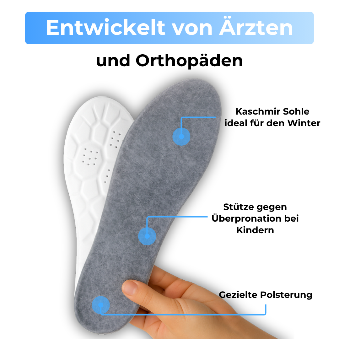 FootFix™ - Kaschmir Wintersohlen für Kinder